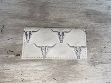 Load image into Gallery viewer, Leather Checkbook Covers