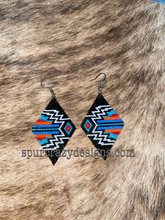 Load image into Gallery viewer, Black Mesa earrings picture 3