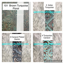 Load image into Gallery viewer, 1.5 Inch Wide Custom Leather Purse Straps with Name or Monogram