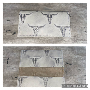 Leather Checkbook Covers