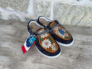 Gnome and Daisies Ladies Shoes
