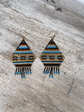Load image into Gallery viewer, Hand Beaded Earrings - Canyon Ridge