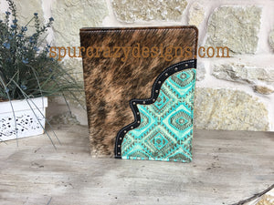 Leather Covered Portfolio (Partially Covered)